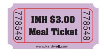 Roll Tickets: Custom-Printed with your copy (10 roll minimum)
